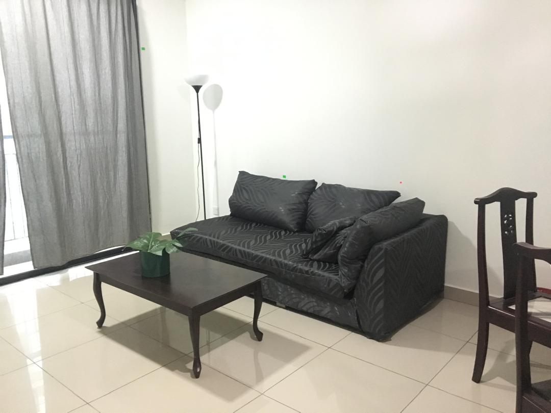 [FULLY FURNISHED] Block C @ The Henge Kepong | 1,100 sq ft | 3 Beds 2 Baths | 2 Carparks