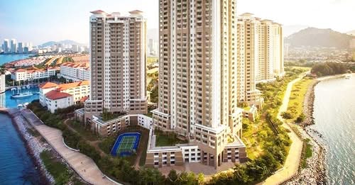 Andaman Quayside seafront resort condominium 1137sf Block E lower floor - Image 14