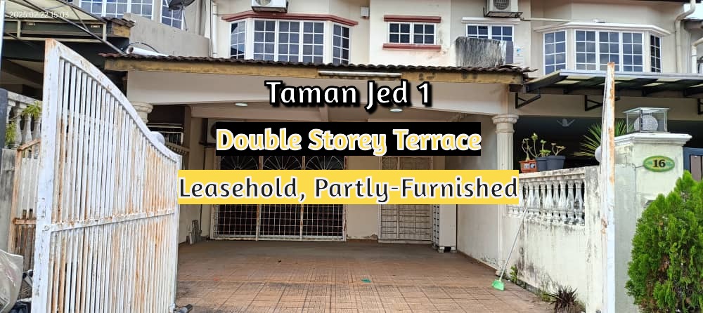 Dengkil Taman Jed 1 Double Storey Terrace For Sale