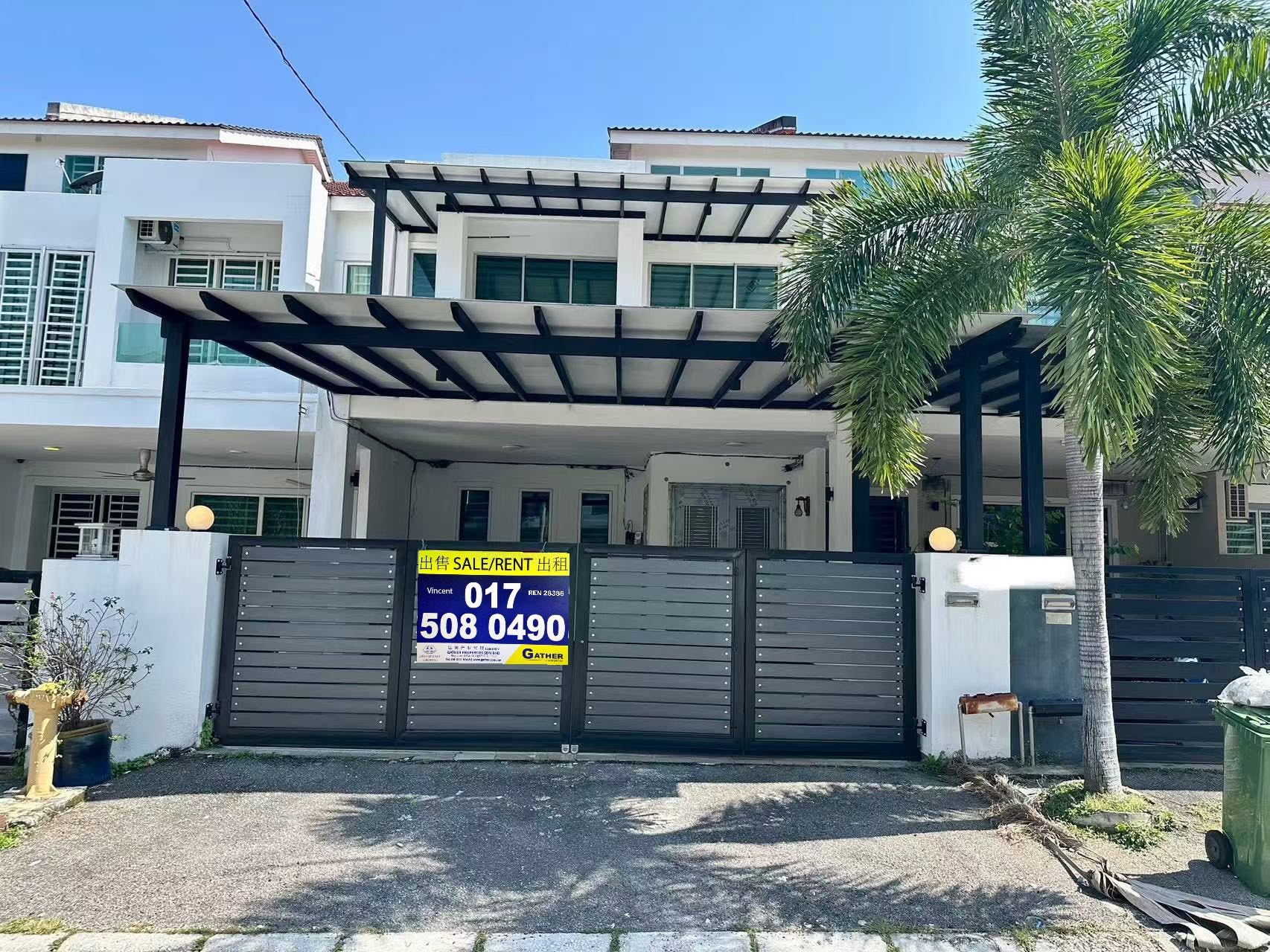 BELOW MARKET VALUE SPPK Taman Casa Lapangan Double Storey Terrace House For Sale Ipoh 