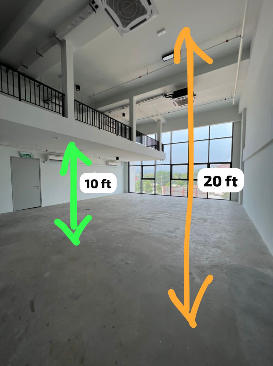Emhub warehouse for rent Petaling jaya Selangor Kota damansara retail lot Shop lot 