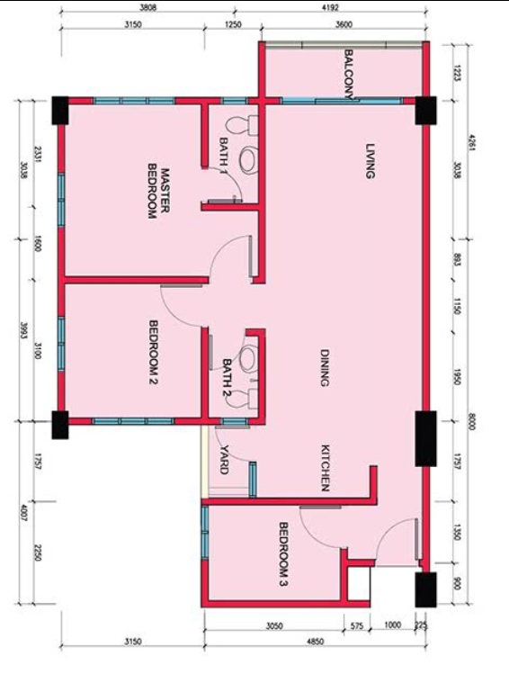 [DIRECT OWNER] Fully Furnished 3R2B Unit @ Residensi Medan, PJ South – Move-In Ready - Image 2