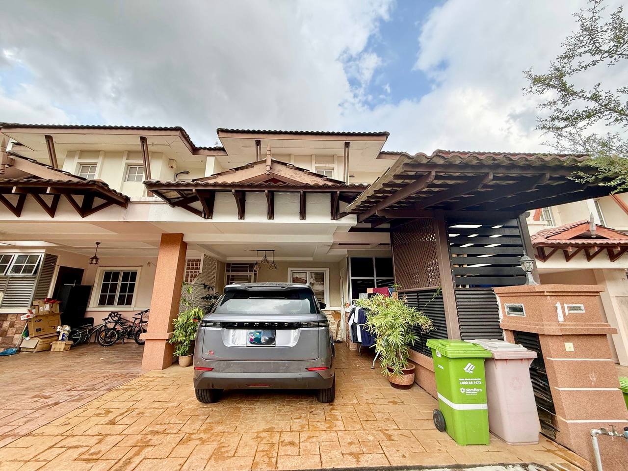 WALKING DISTANCE to SCHOOL ‼️ DUAL FRONTAGE ‼️ FURNISHED ‼️ Double Storey Terrace Presint 9a Putrajaya