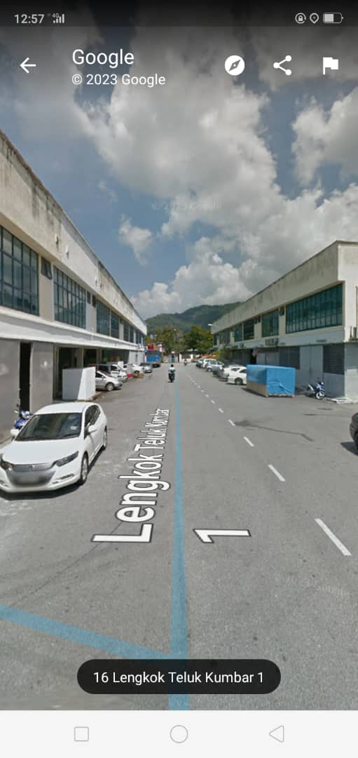 Light Industrial Factory/ Warehouse, Shop lot office @Lengkok Teluk Kumbar 3, Penang
