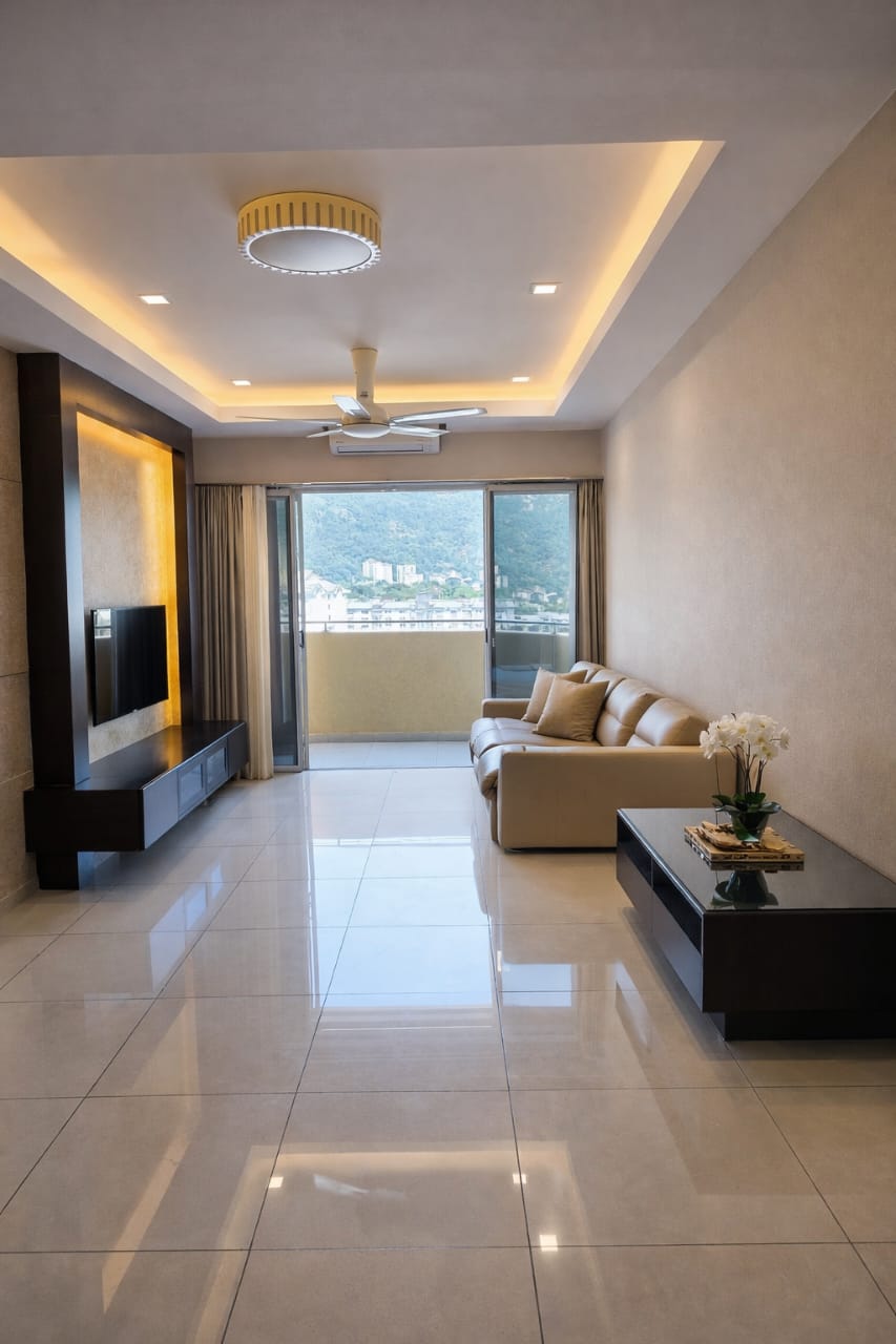 Sri Kristal at Farlim - 1000sf extended corner unit nicely renovated - Image 5