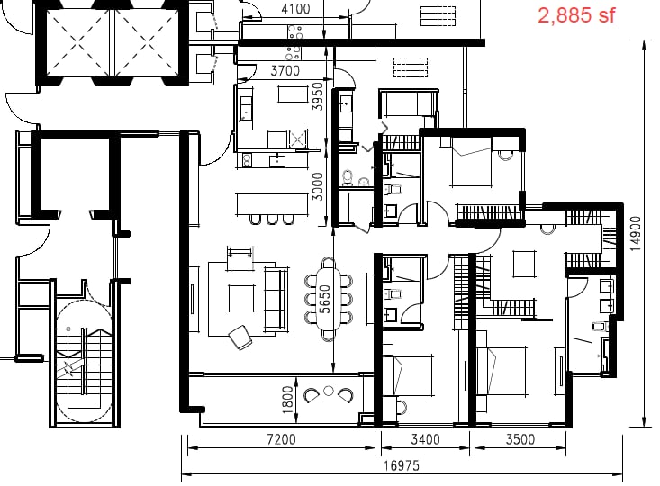 Type D floor plan