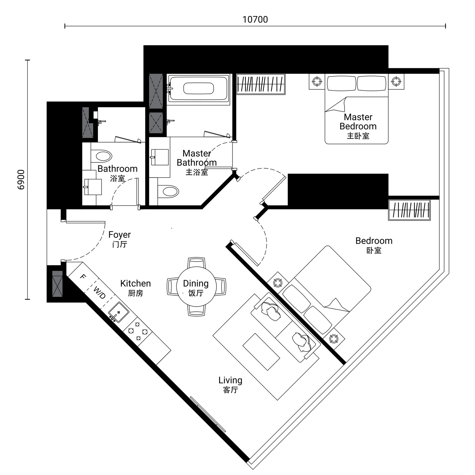 Type D-4A floor plan