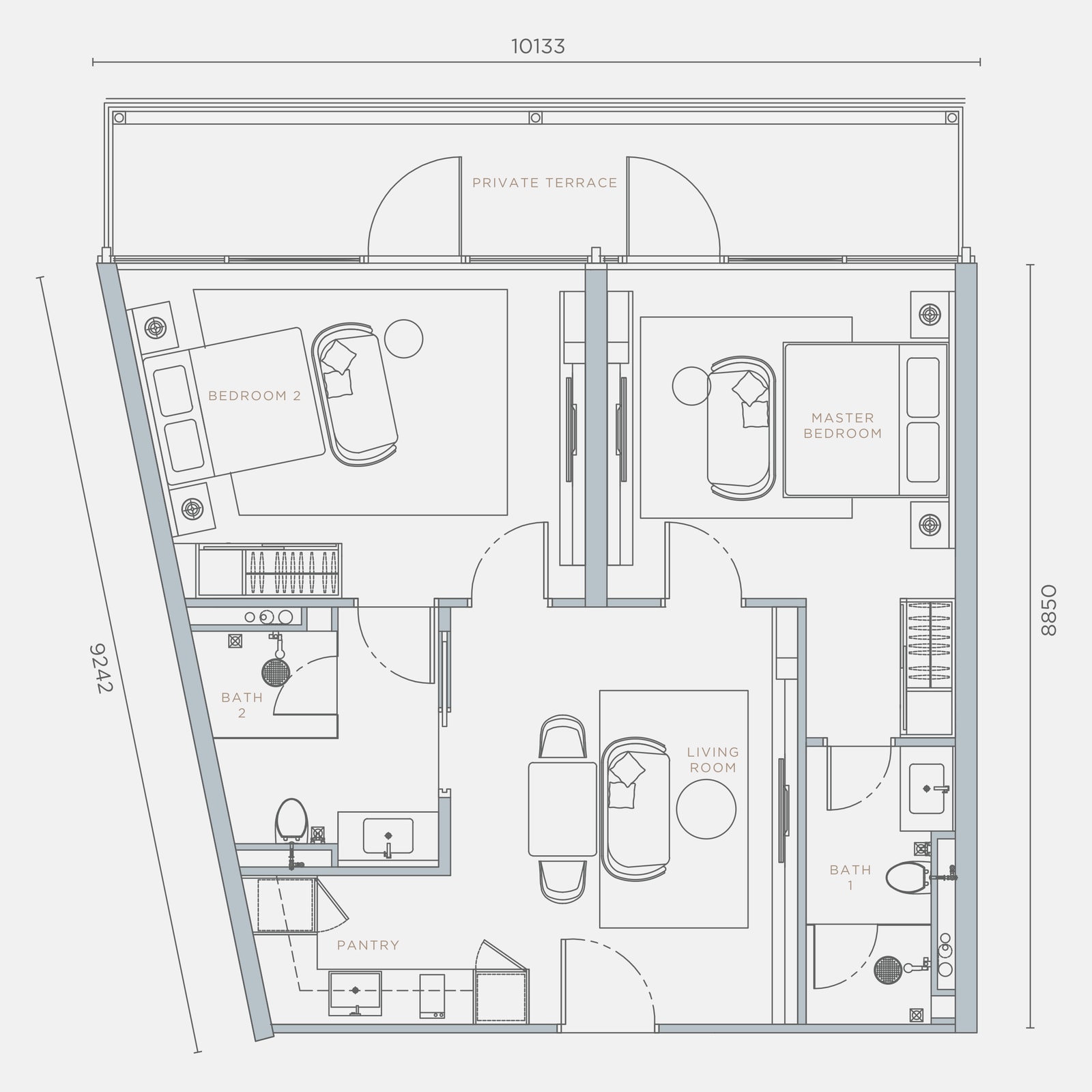 Type C5-T floor plan