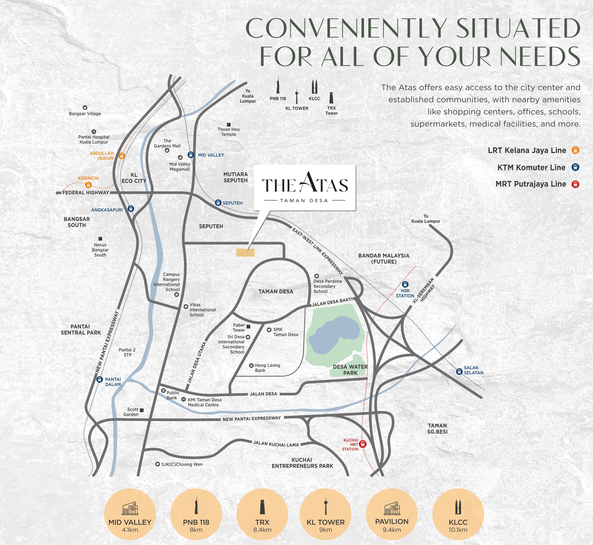 The location map from the brochure. Tap to view full size.