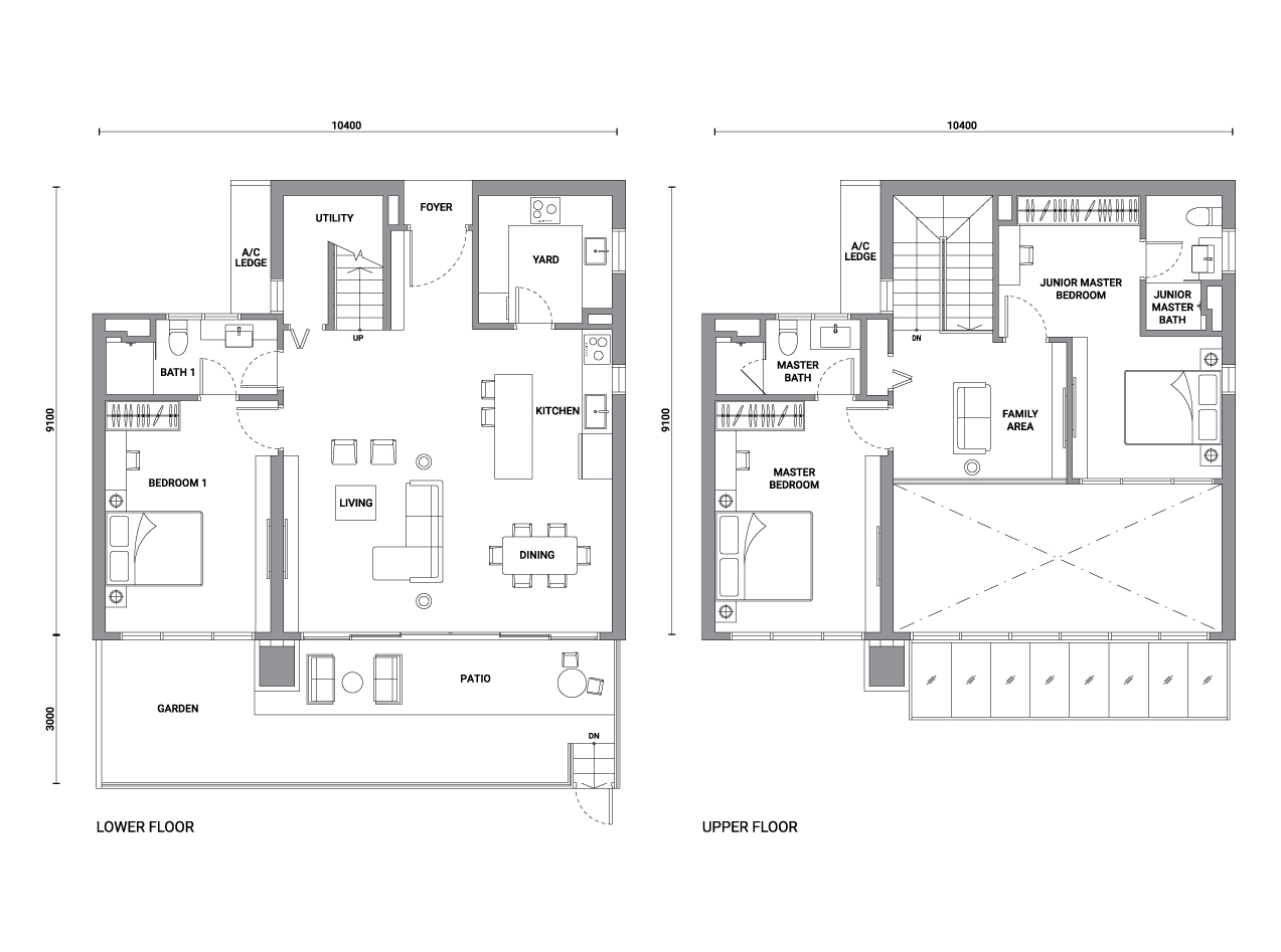 Type G3 floor plan
