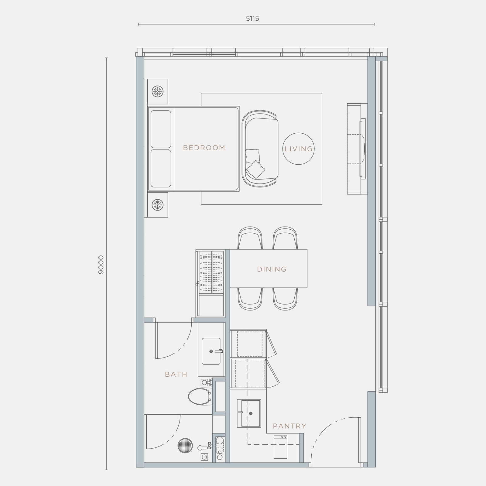 Type A3 floor plan