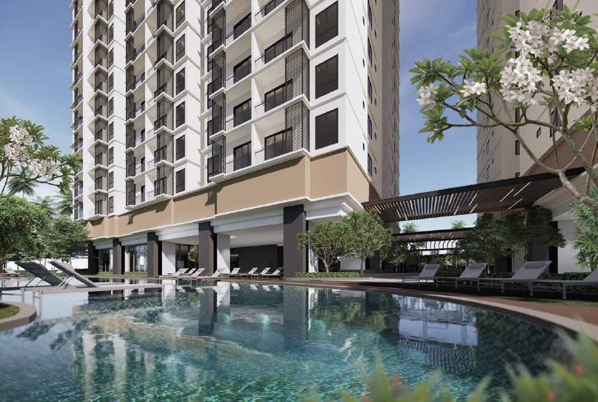 The Garden Pool on Level 5