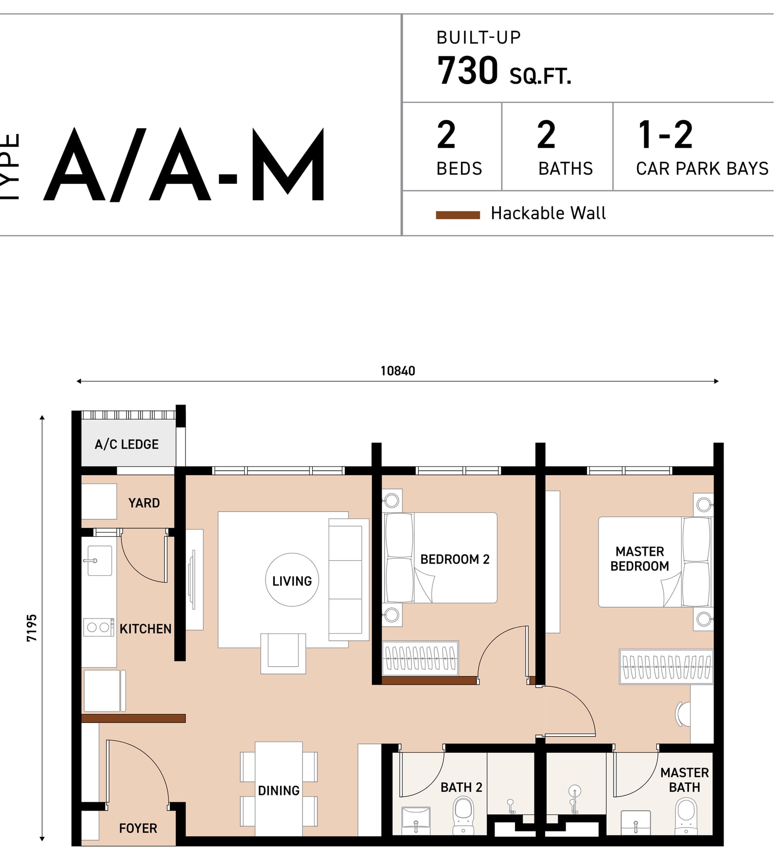 Type A floor plan