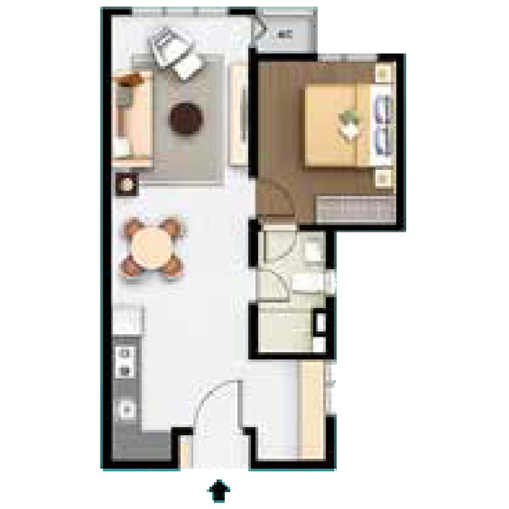Type A floor plan