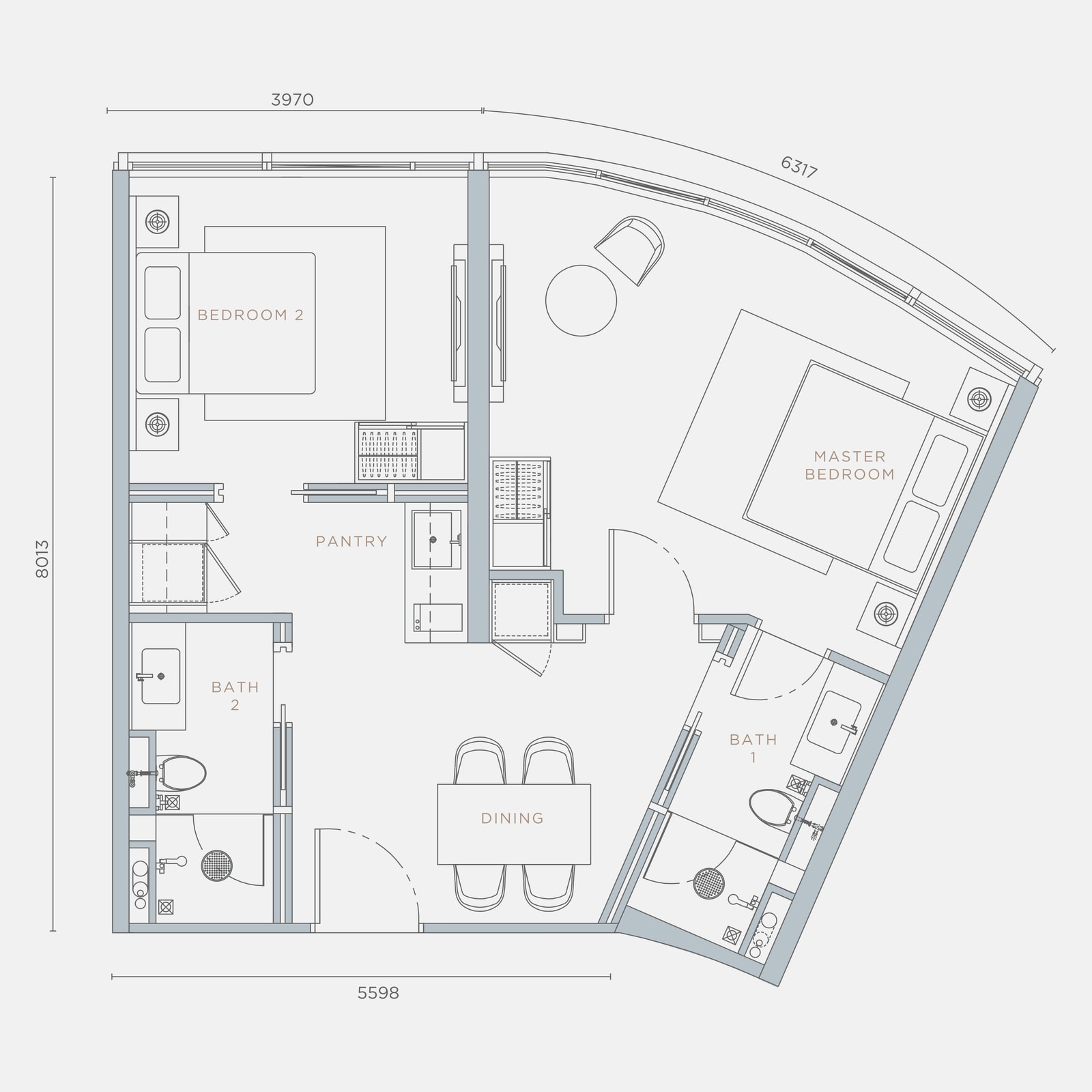 Type B4 floor plan