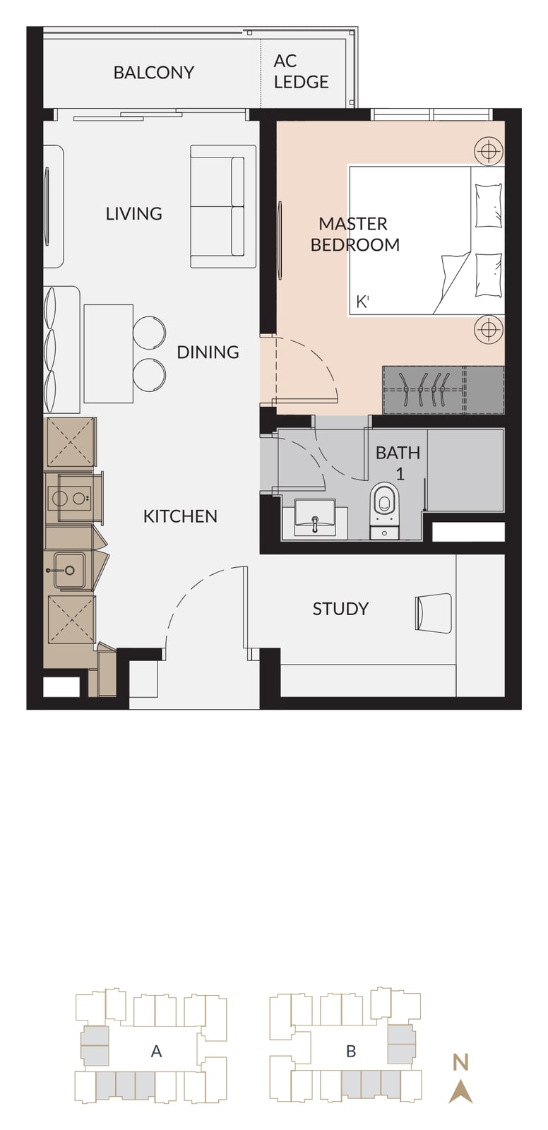 Type A floor plan