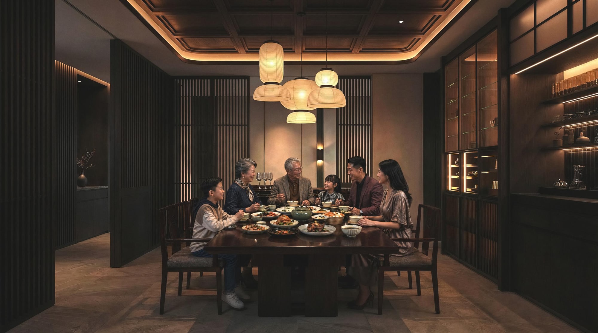 Rooms shaped for shared meals and gathering