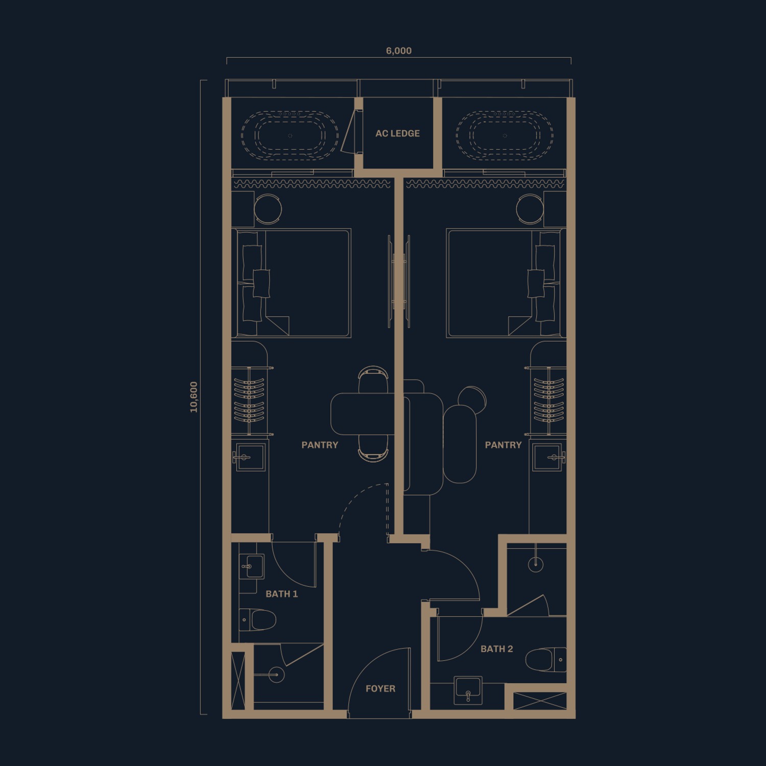 Type B3 floor plan