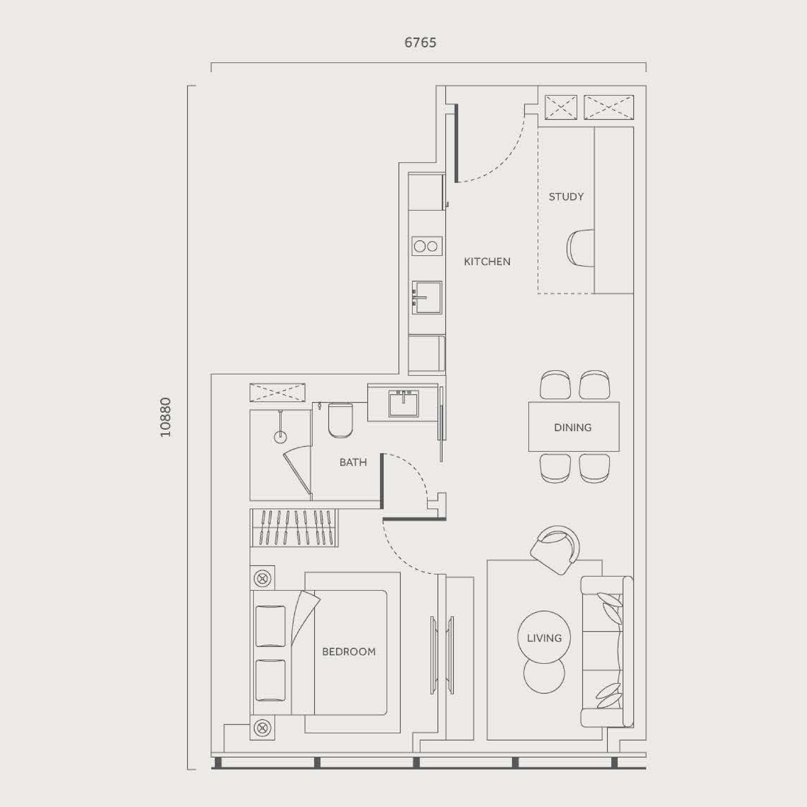 Type K floor plan