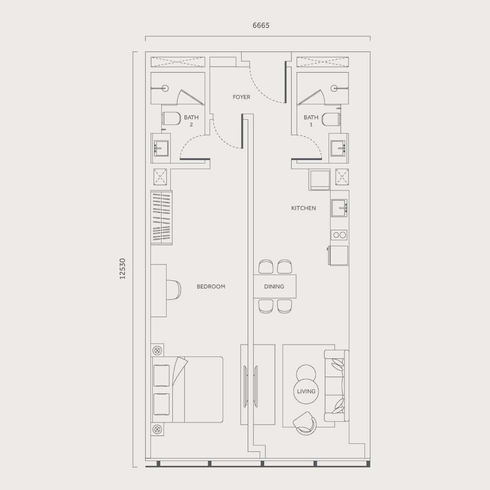 Type N floor plan